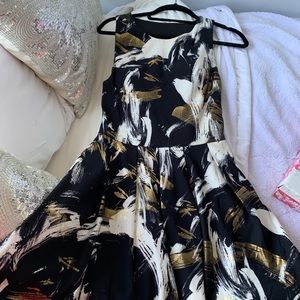 Like new, short Aqua stand dress!